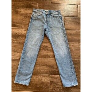 Jack & Jones Chris Relaxed Blue Jeans Men's 30/32 Button Fly Medium Wash EUC